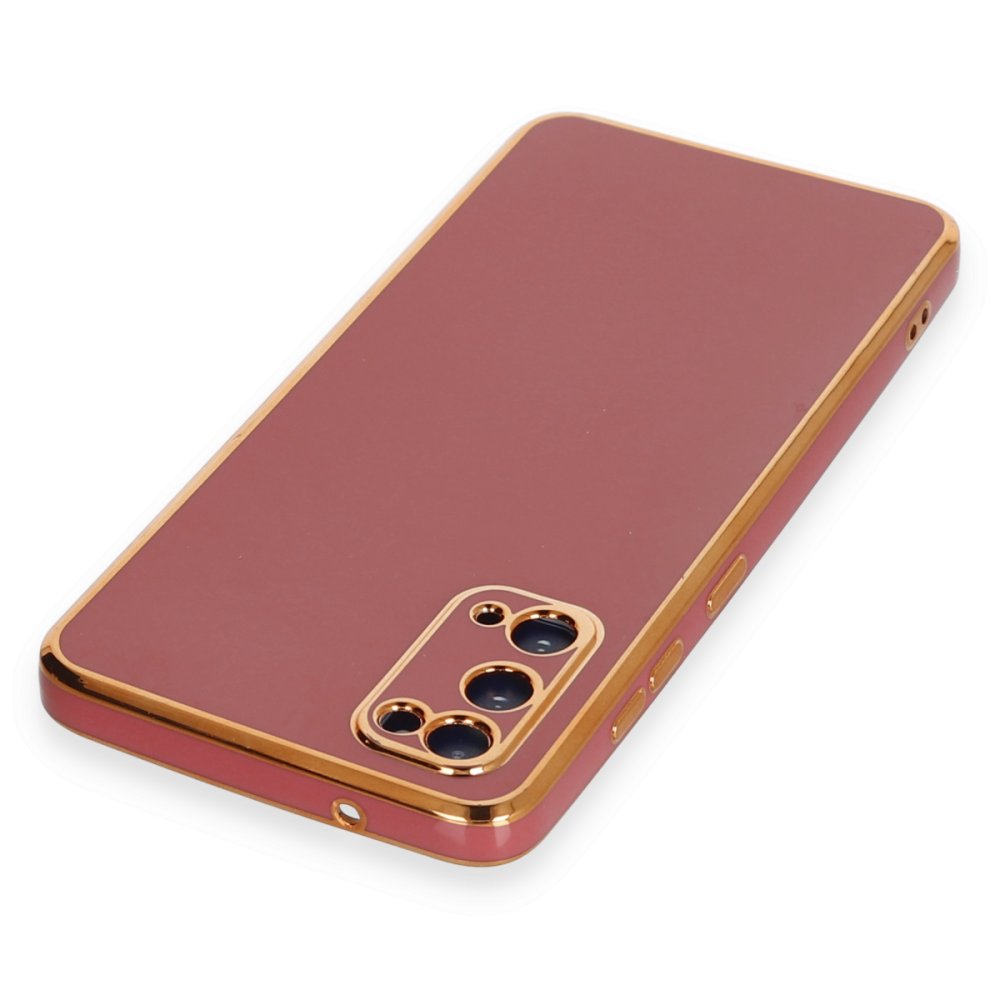  Samsung Galaxy S20 Kılıf Volet Silikon - Kırmızı