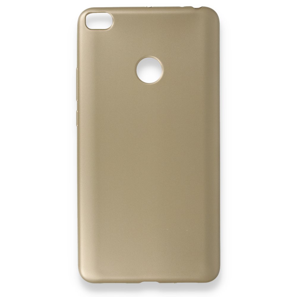  Xiaomi Mi Max 2 Kılıf First Silikon - Gold