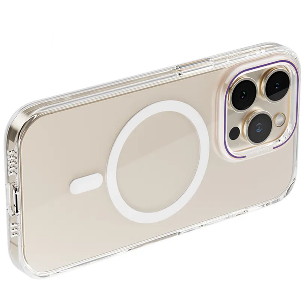  iPhone 14 Pro Kılıf Blueo Anti Drop Magsafe Kapak - Derin Mor