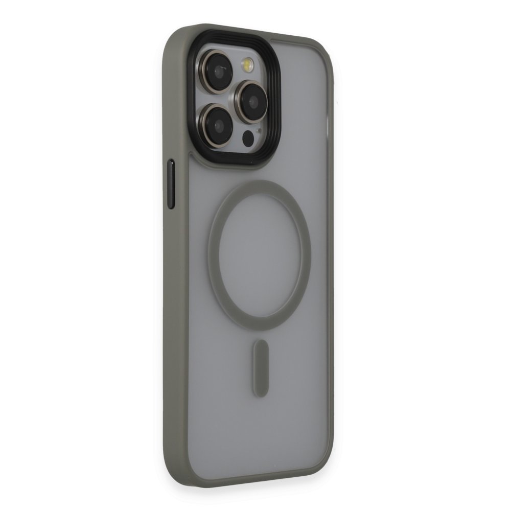  iPhone 14 Pro Max Kılıf Trex Magneticsafe Kapak - Titan Gri