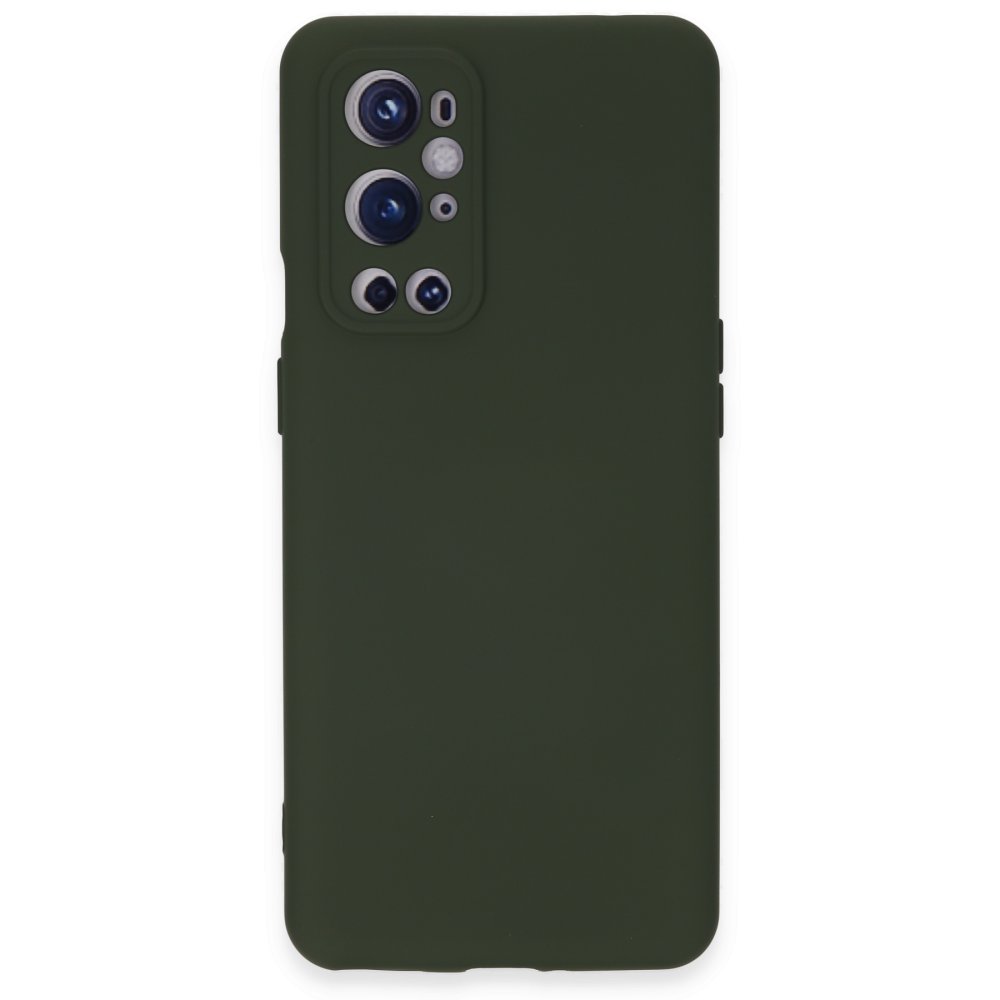 One Plus 9 Pro Kılıf Nano içi Kadife Silikon - Koyu Yeşil One Plus 9 Pro Kılıf Nano içi Kadife Silikon - Koyu Yeşil