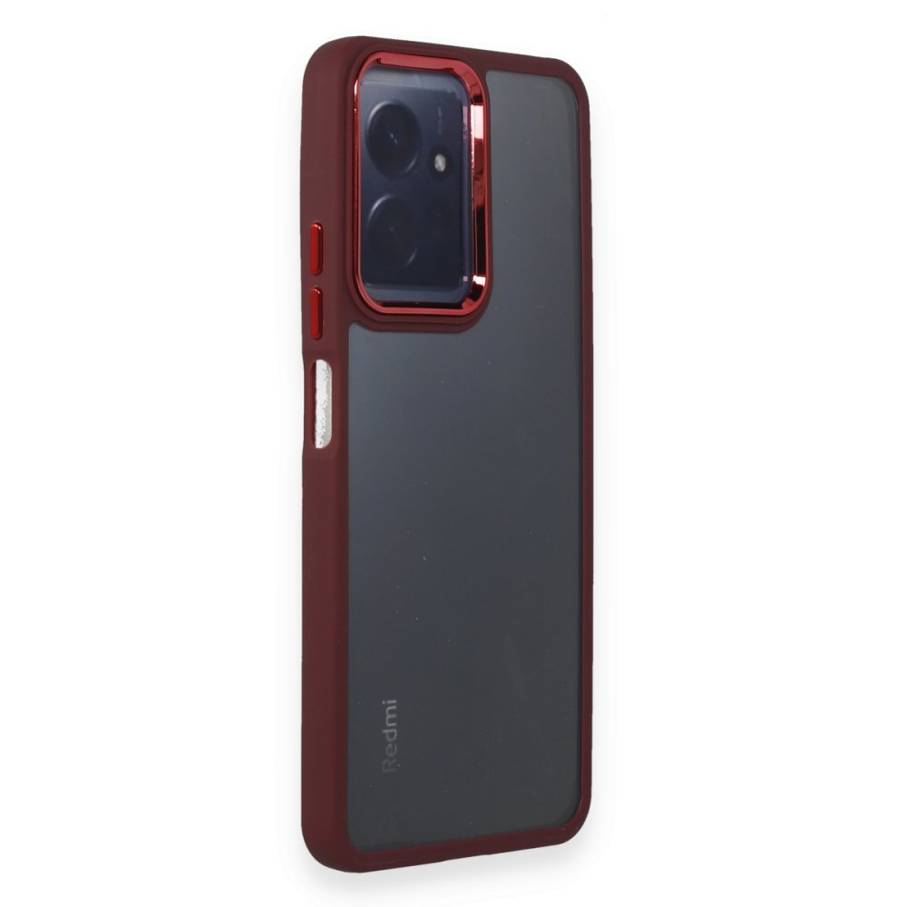 Redmi Note 12 4G Kılıf Dora Kapak - Kırmızı