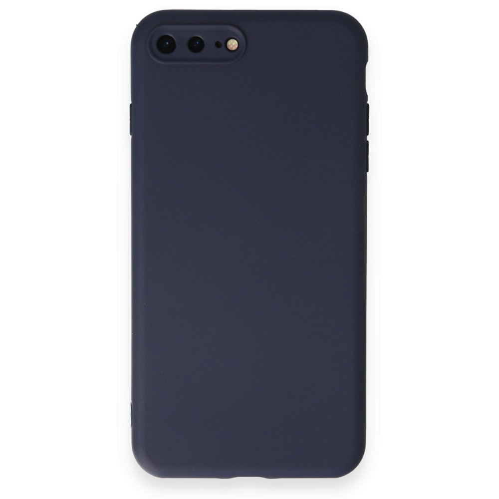  iPhone 8 Plus Kılıf First Silikon - Lacivert