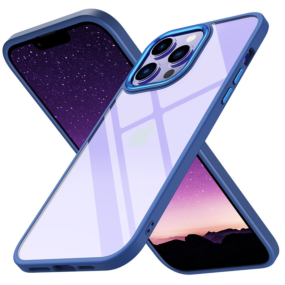  iPhone 14 Pro Kılıf Power Silikon - Mavi
