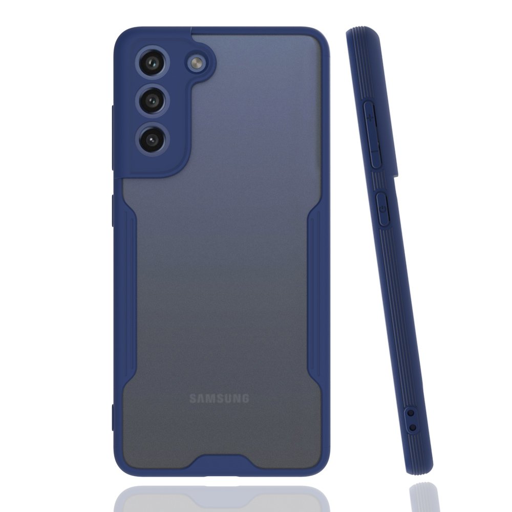 Samsung Galaxy S21 FE Kılıf Platin Silikon - Lacivert Samsung Galaxy S21 FE Kılıf Platin Silikon - Lacivert