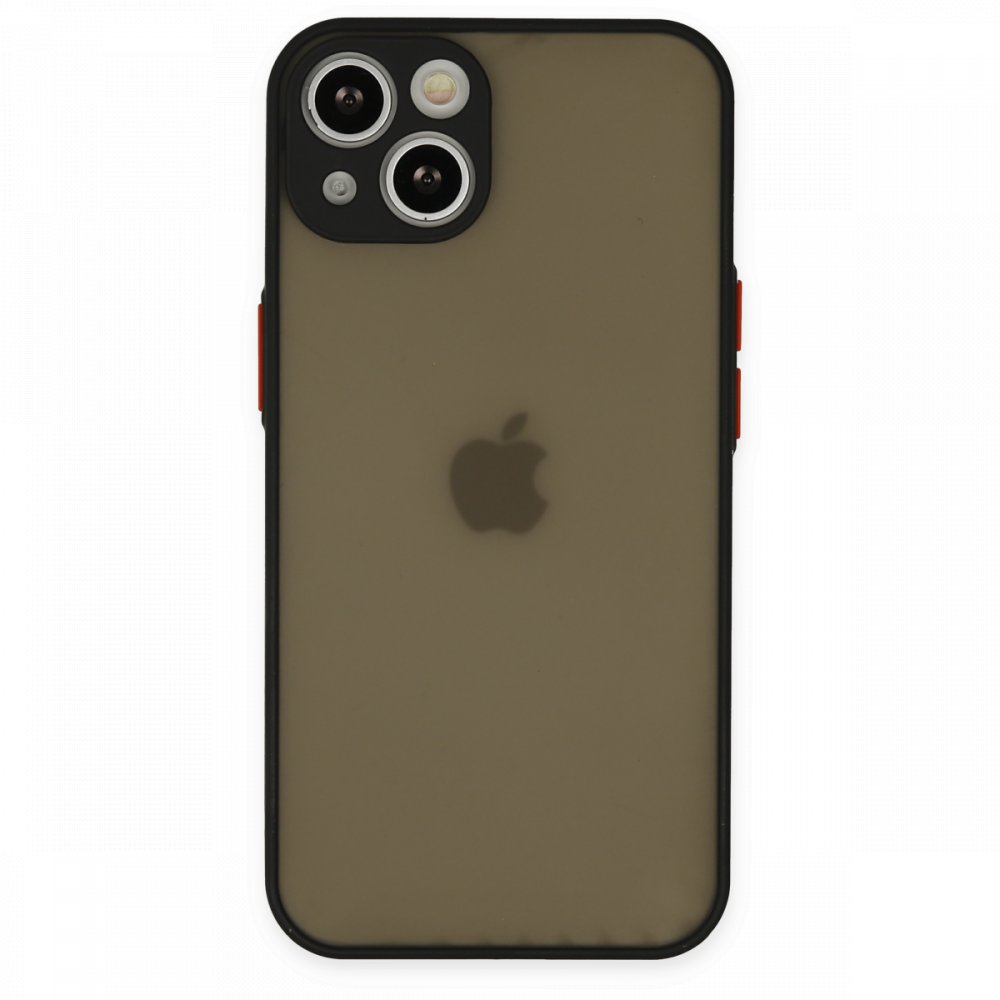 iPhone 13 Mini Kılıf Montreal Silikon Kapak - Siyah iPhone 13 Mini Kılıf Montreal Silikon Kapak - Siyah