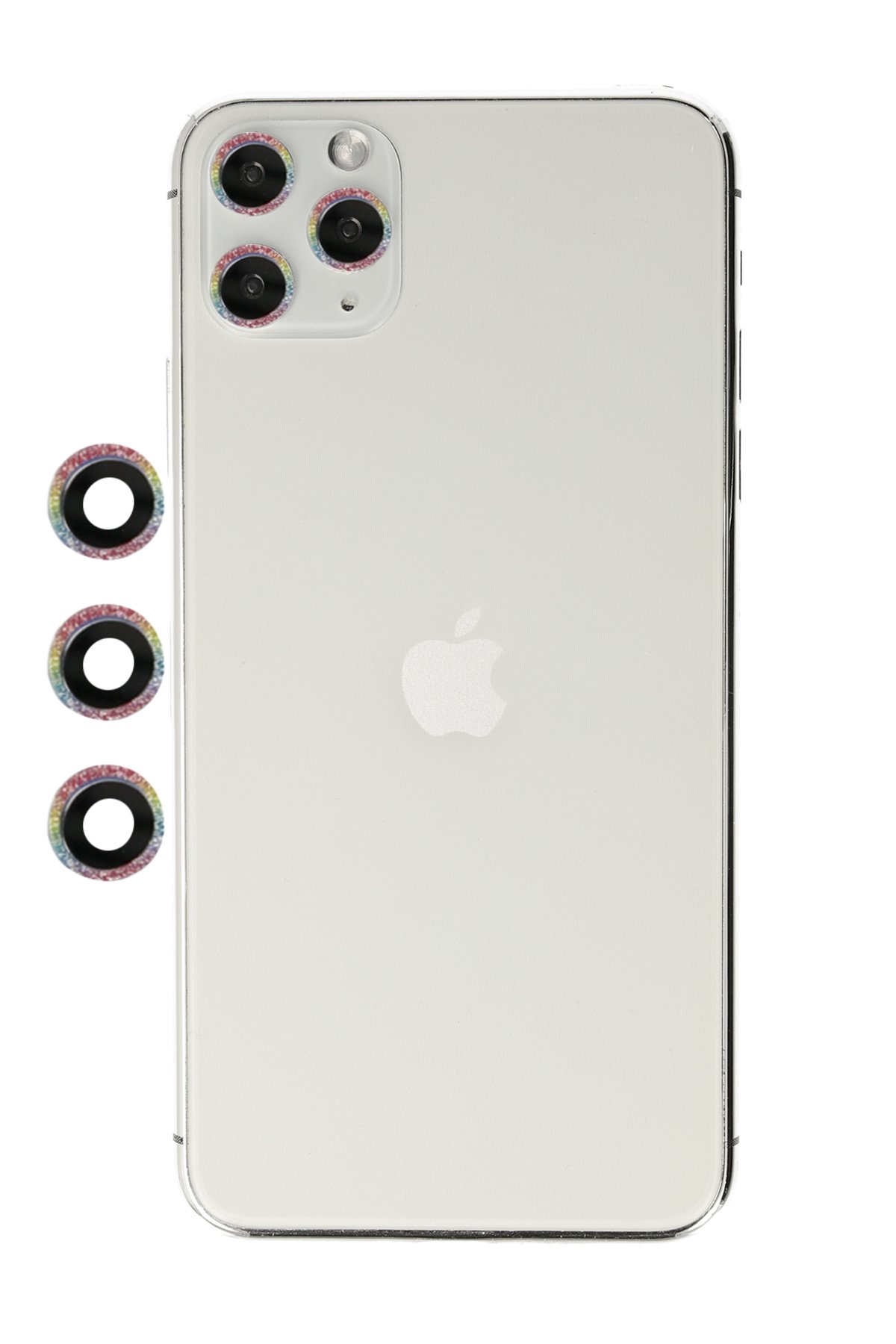  iPhone 11 Pro Max Shine Kamera Lens - Rainbow