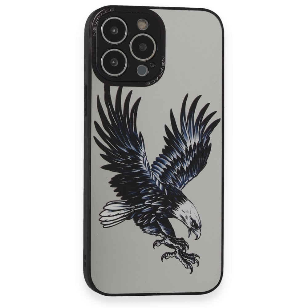 iPhone 14 Pro Kılıf Mirror Desenli Kapak - Mirror - 1  iPhone 14 Pro Kılıf Mirror Desenli Kapak - Mirror - 1