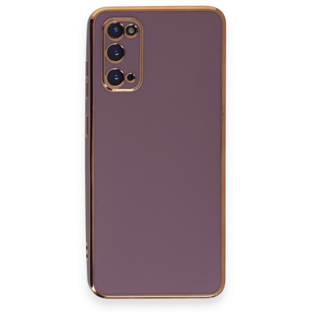  Samsung Galaxy S20 Kılıf Volet Silikon - Mor