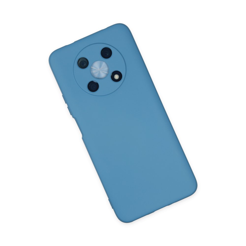 Huawei Nova Y90 Kılıf Nano içi Kadife Silikon - Mavi  Huawei Nova Y90 Kılıf Nano içi Kadife Silikon - Mavi