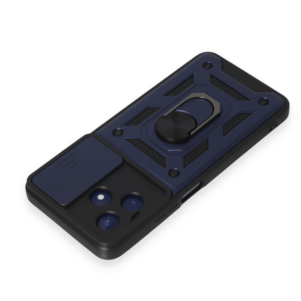 Realme C53 Kılıf Pars Lens Yüzüklü Silikon - Lacivert Realme C53 Kılıf Pars Lens Yüzüklü Silikon - Lacivert