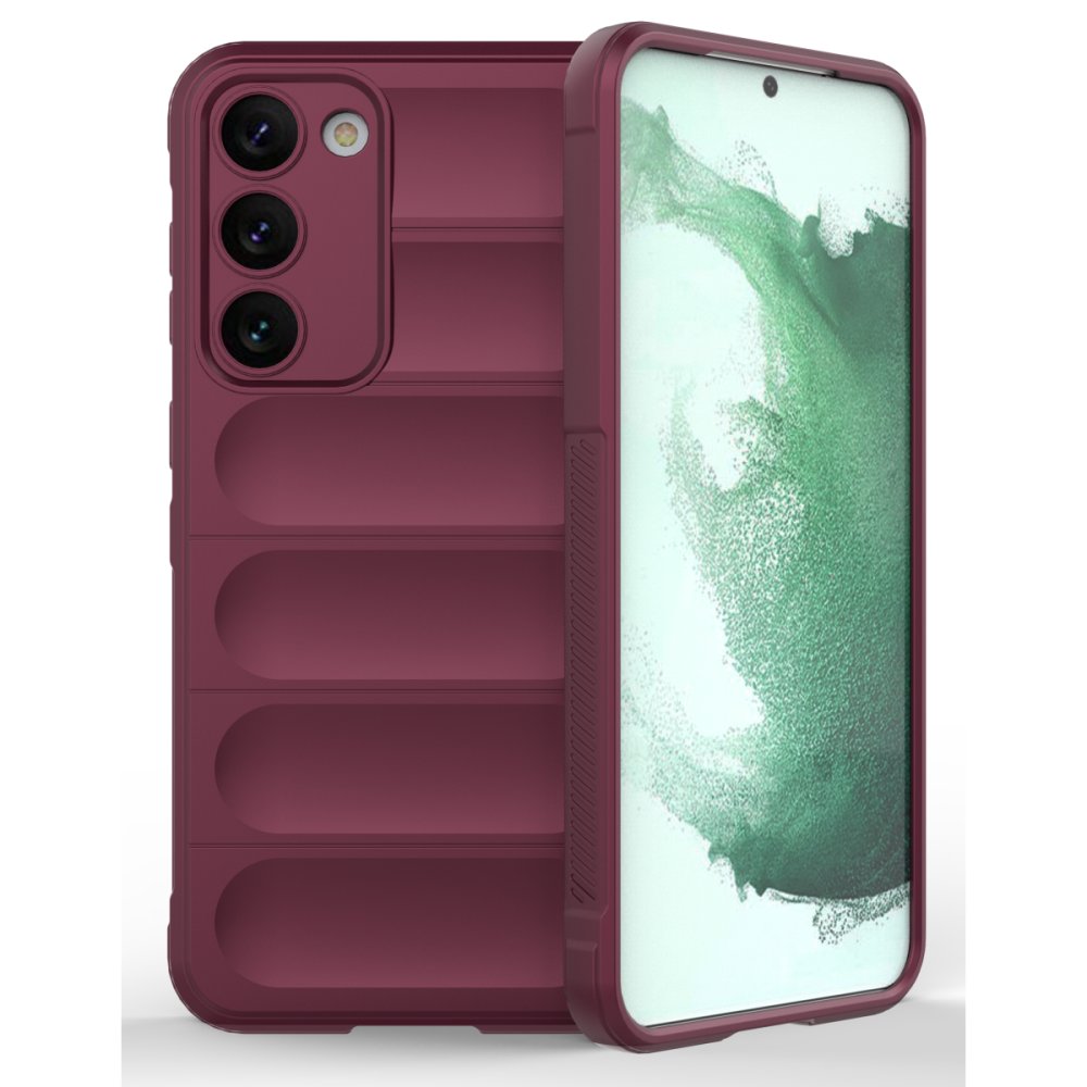  Samsung Galaxy S23 Plus Kılıf Optimum Silikon - Bordo