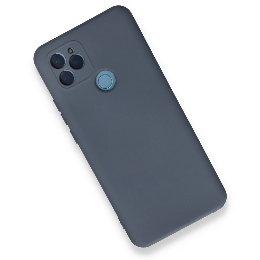  General Mobile GM 21 Kılıf Nano içi Kadife Silikon - Gri