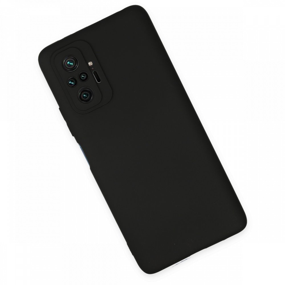 Redmi Note 10 Pro Kılıf First Silikon - Siyah