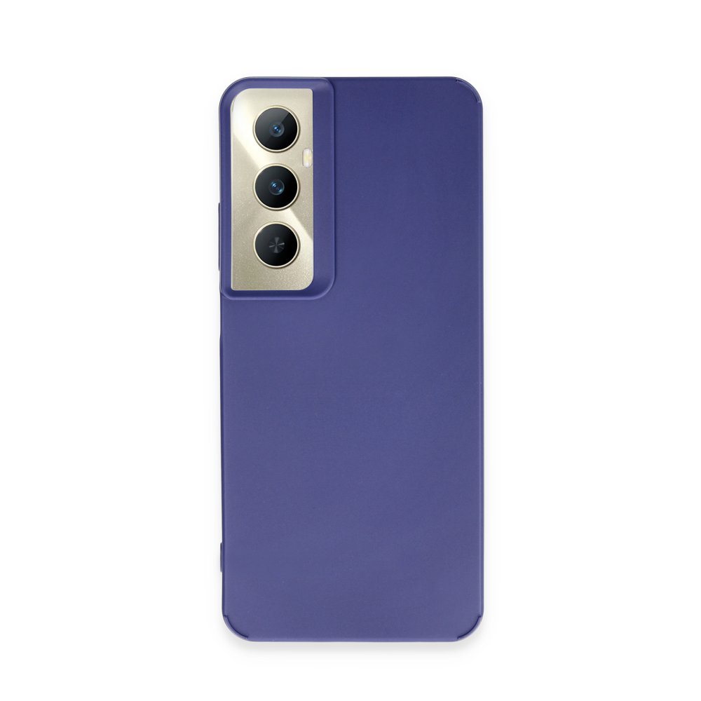  Realme C65 Kılıf Petro Silikon - Lacivert