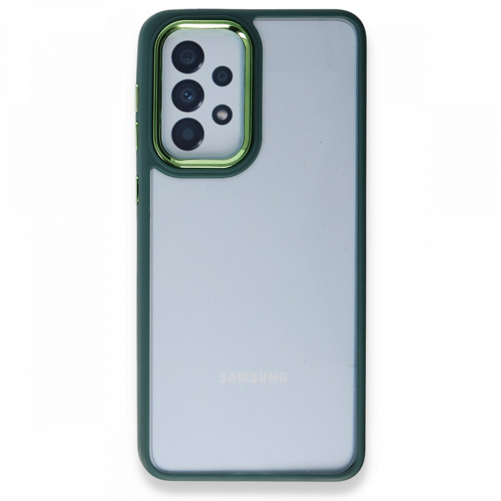  Samsung Galaxy A53 5G Kılıf Dora Kapak - Haki Yeşil