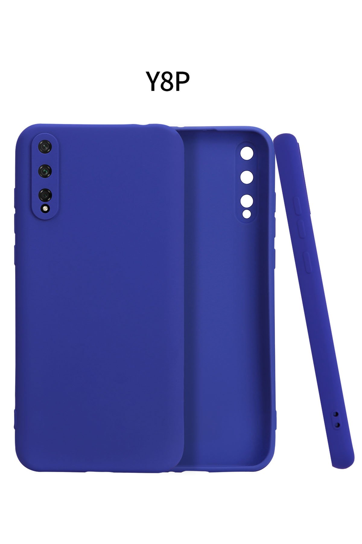 Huawei Y8P Kılıf First Silikon - Lacivert Huawei Y8P Kılıf First Silikon - Lacivert
