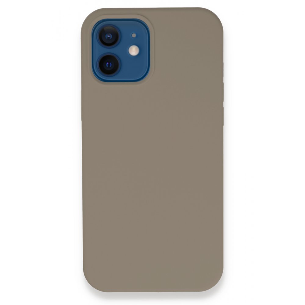 iPhone 12 Kılıf Lansman Legant Silikon - Bej