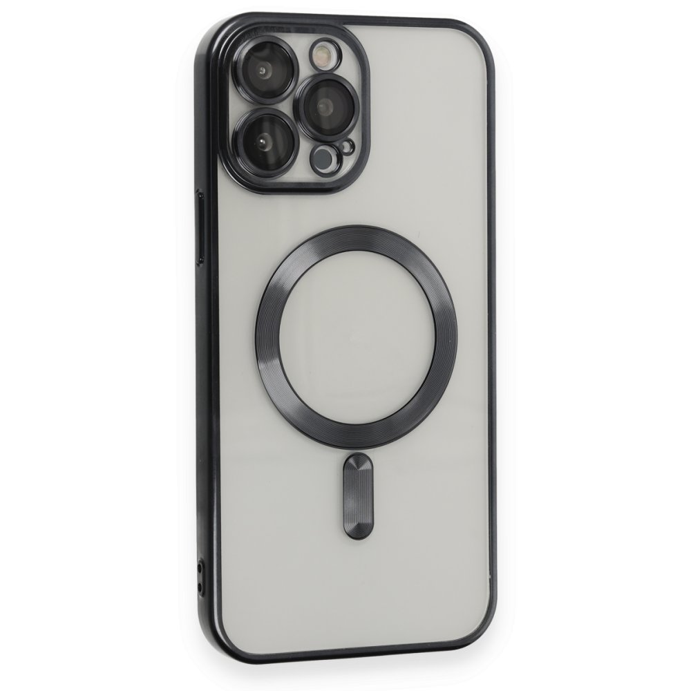  iPhone 15 Pro Kılıf Kross Magneticsafe Kapak - Siyah