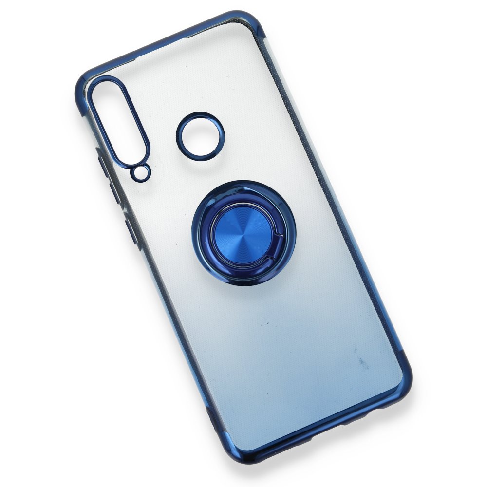 Huawei Y6P Kılıf Marvel Yüzüklü Silikon - Mavi  Huawei Y6P Kılıf Marvel Yüzüklü Silikon - Mavi