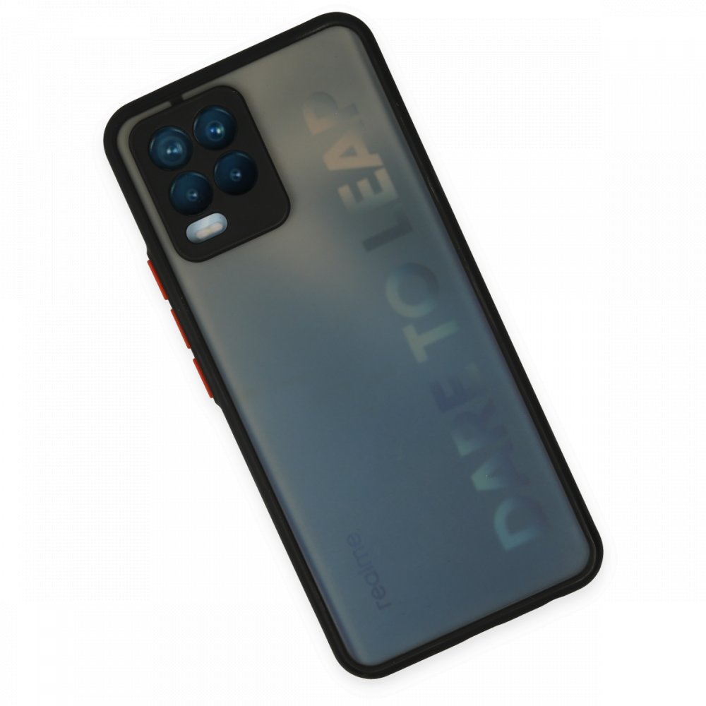  Realme 8 Pro Kılıf Montreal Silikon Kapak - Siyah