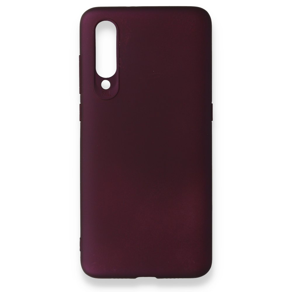 Xiaomi Mi 9 Kılıf First Silikon - Mürdüm  Xiaomi Mi 9 Kılıf First Silikon - Mürdüm