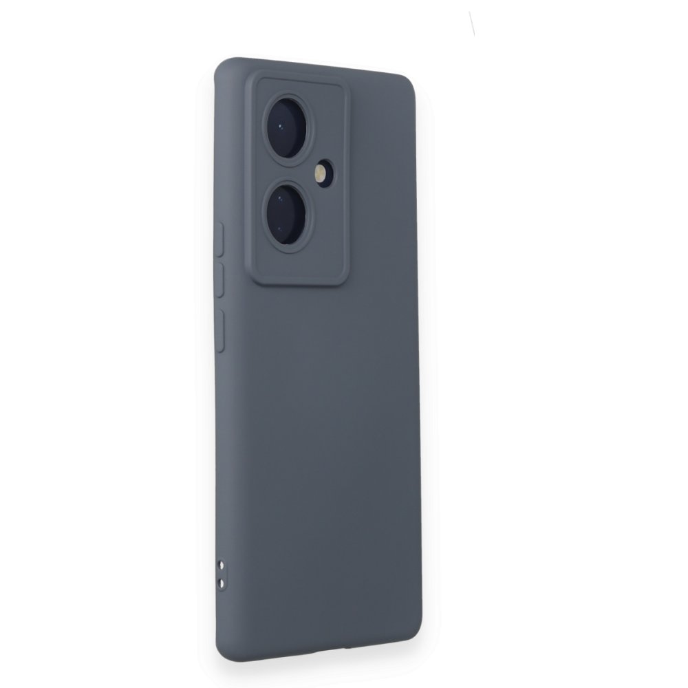 Vivo V29 Lite Kılıf Nano içi Kadife Silikon - Gri Vivo V29 Lite Kılıf Nano içi Kadife Silikon - Gri