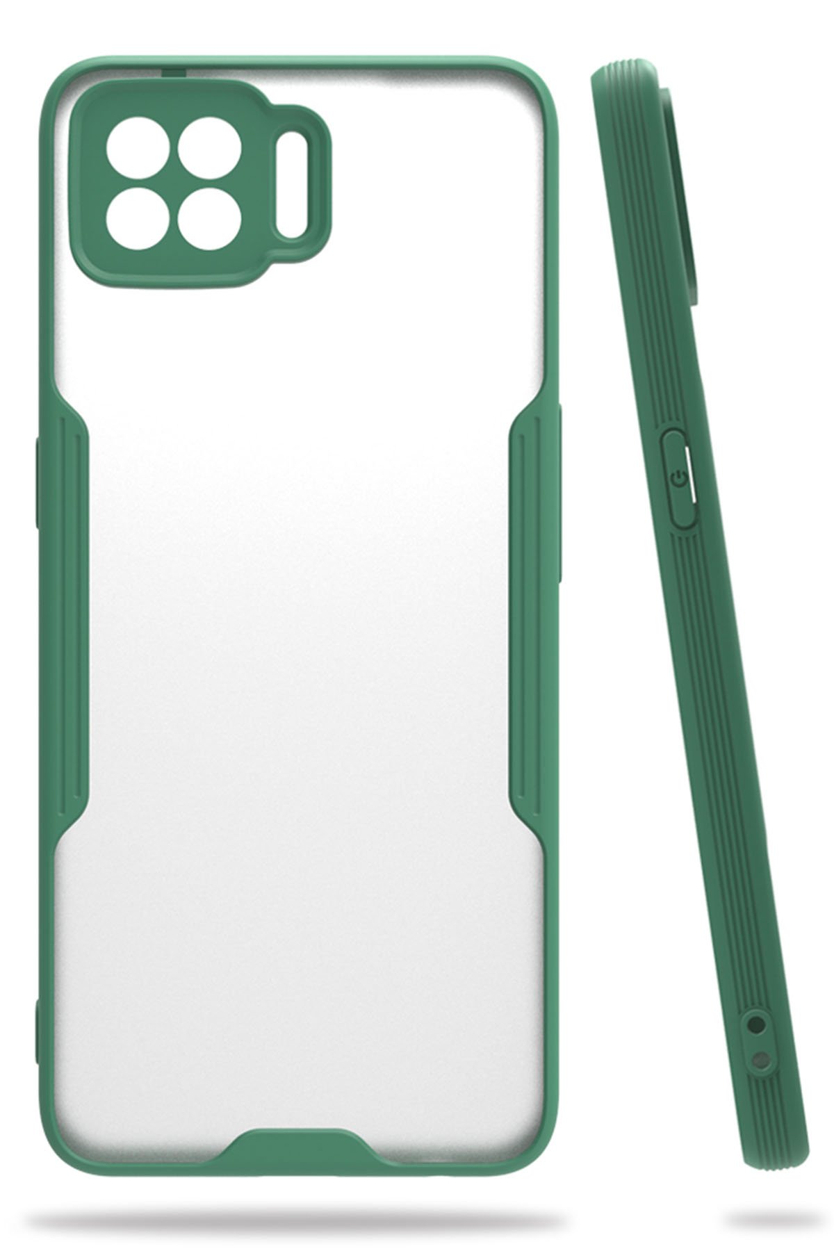 Oppo A73 Kılıf Platin Silikon - Yeşil Oppo A73 Kılıf Platin Silikon - Yeşil