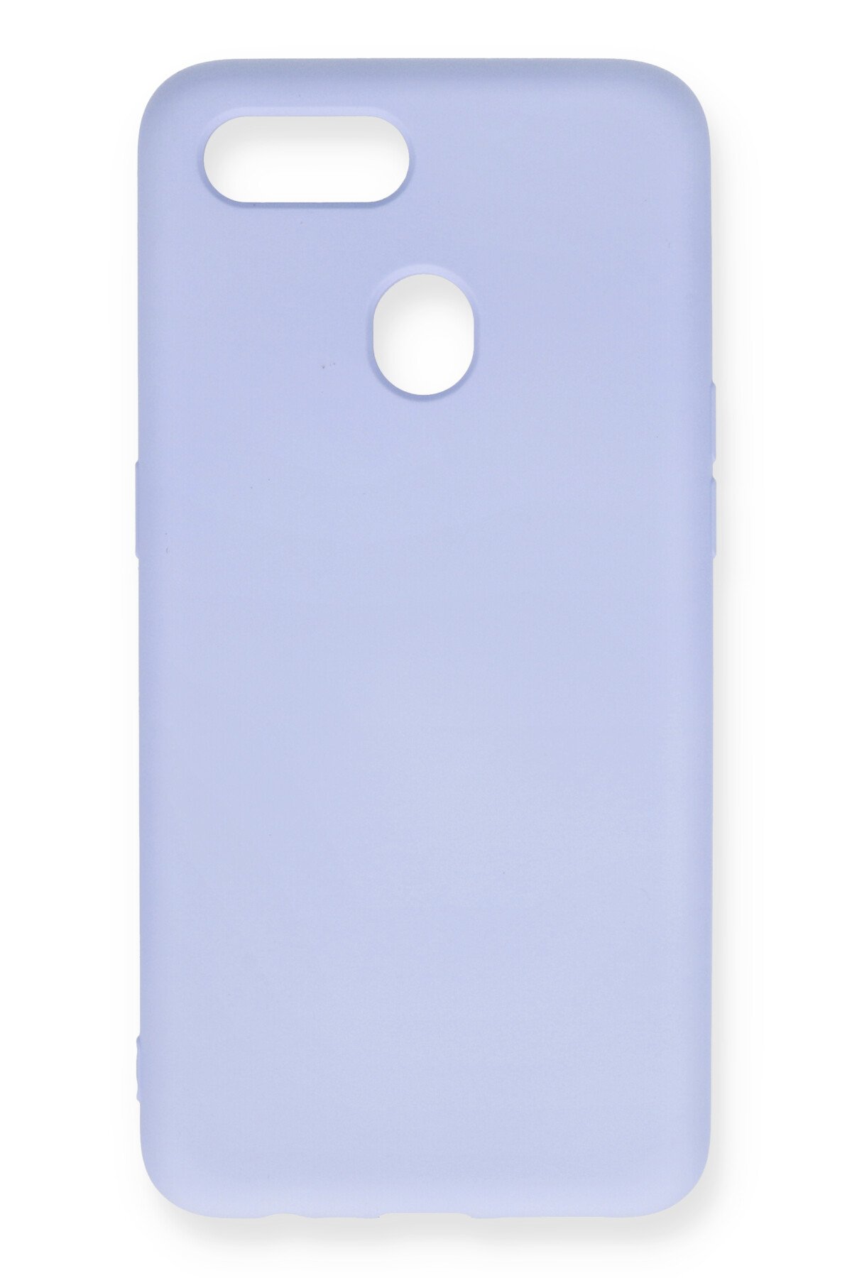  Oppo A12 Kılıf Nano içi Kadife Silikon - Lila