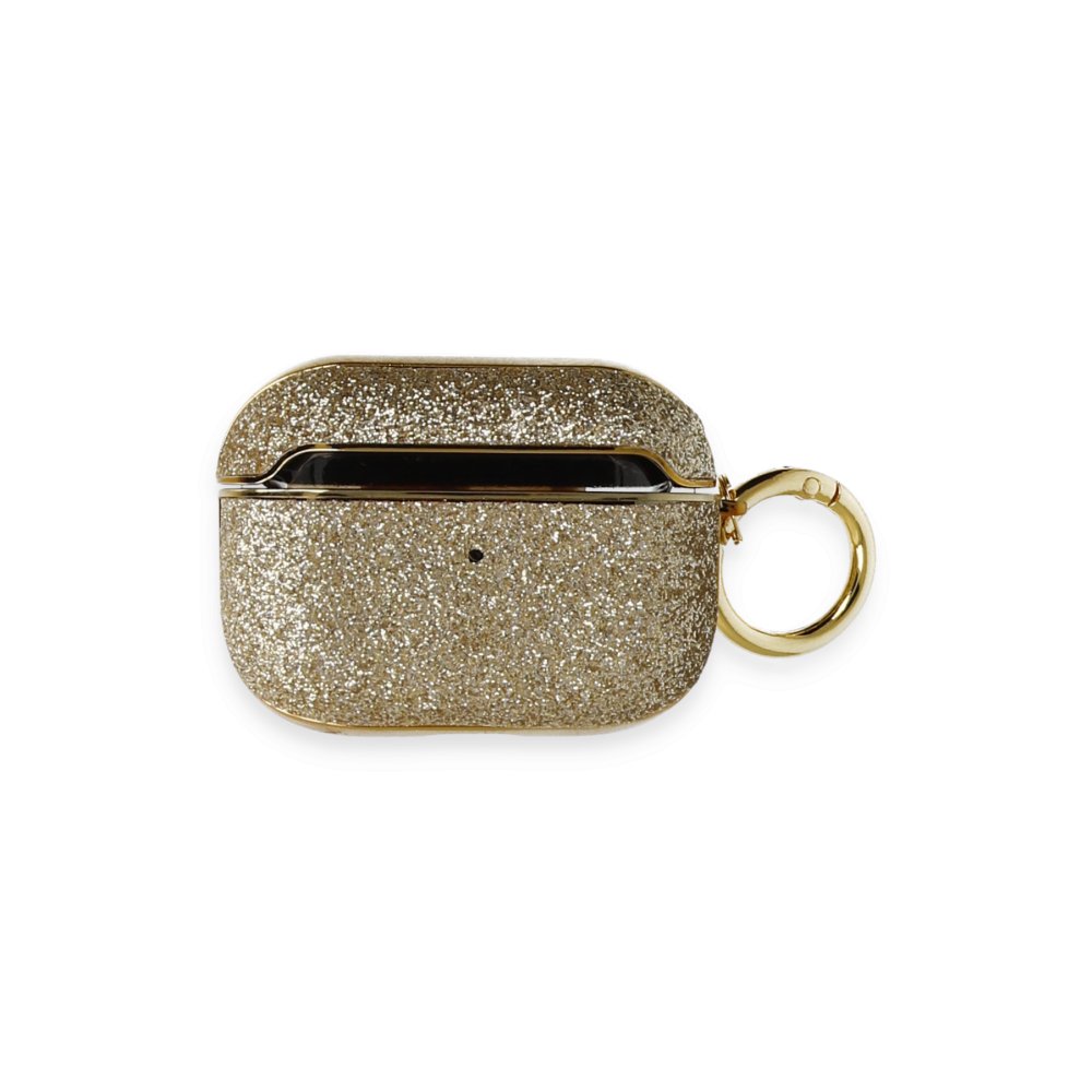 Airpods 3 (3.nesil) Spell Simli Kılıf - Gold Airpods 3 (3.nesil) Spell Simli Kılıf - Gold