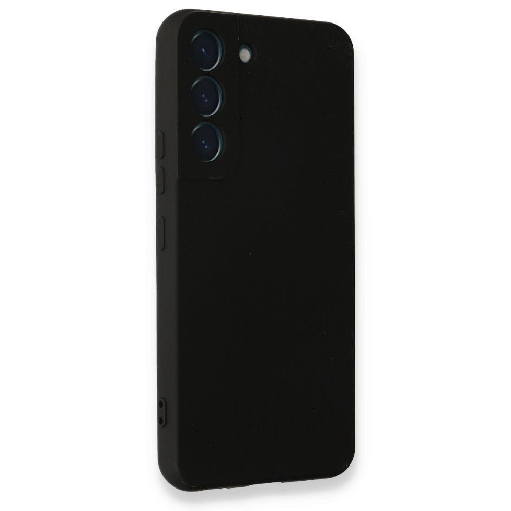  Samsung Galaxy S23 Plus Kılıf Nano içi Kadife Silikon - Siyah