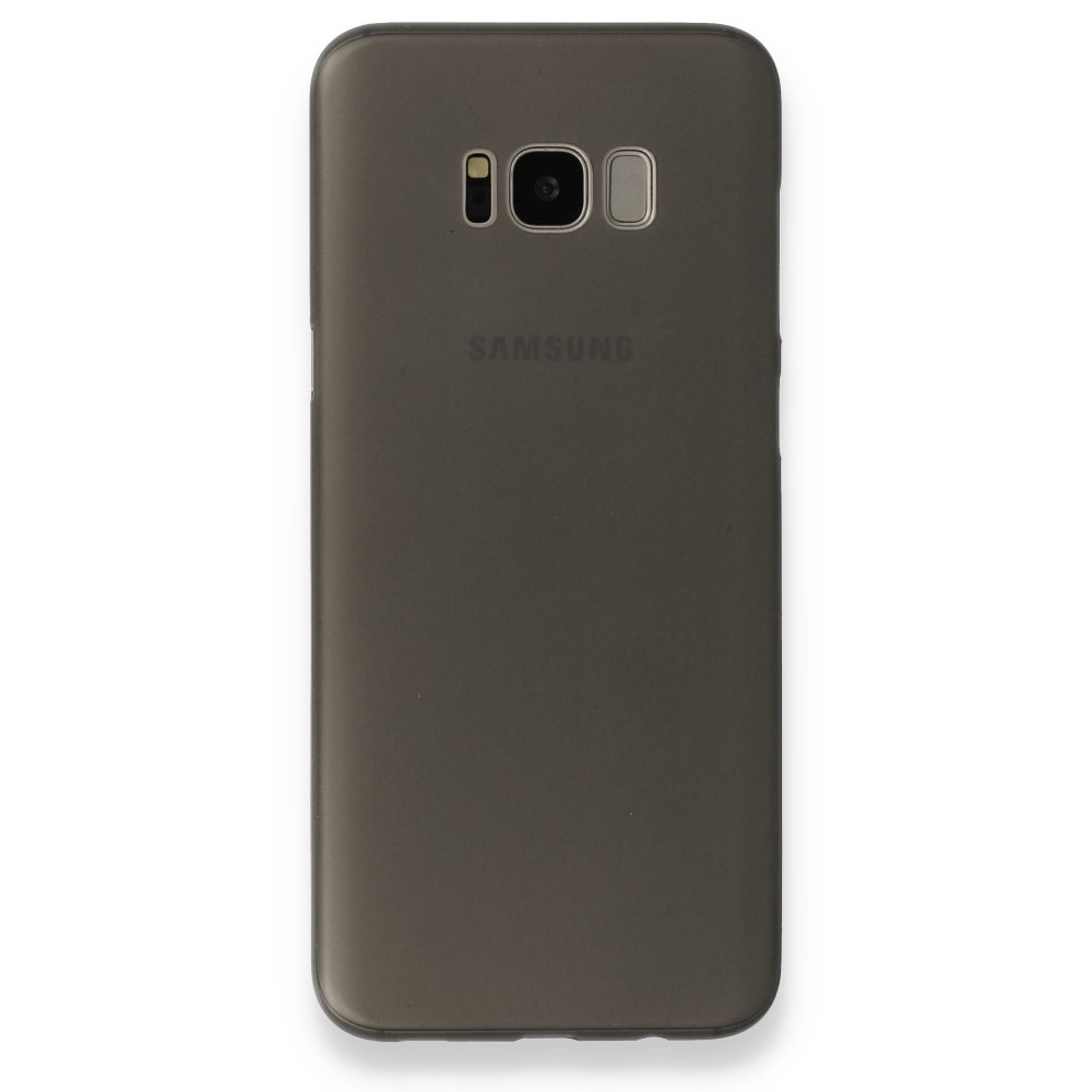  Samsung Galaxy S8 Plus Kılıf PP Ultra İnce Kapak - Gri