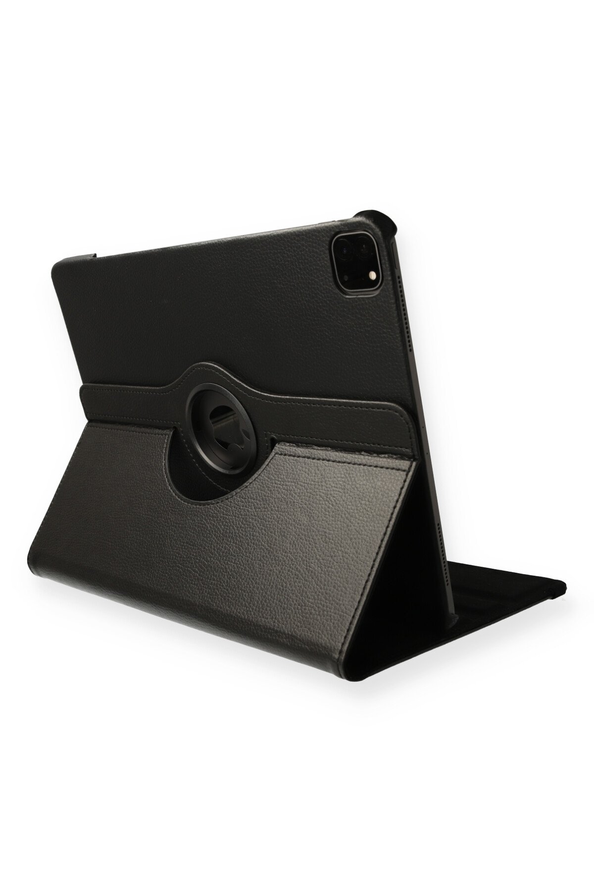 iPad Pro 11 (2018) Kılıf 360 Tablet Deri Kılıf - Siyah iPad Pro 11 (2018) Kılıf 360 Tablet Deri Kılıf - Siyah