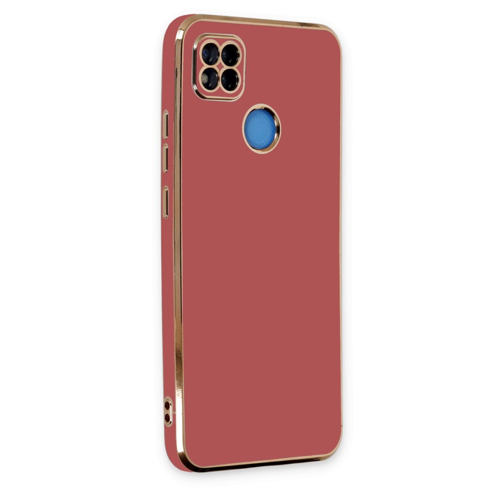 Redmi 9C Kılıf Volet Silikon - Kırmızı