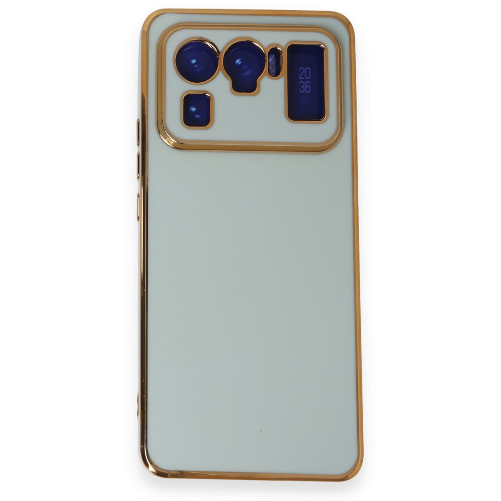 Xiaomi Mi 11 Ultra Kılıf Volet Silikon - Açık Yeşil  Xiaomi Mi 11 Ultra Kılıf Volet Silikon - Açık Yeşil