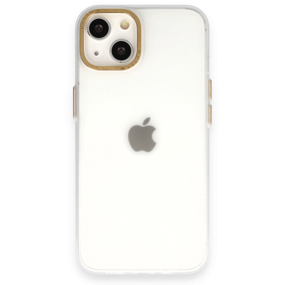  iPhone 15 Kılıf Modos Metal Kapak - Şeffaf