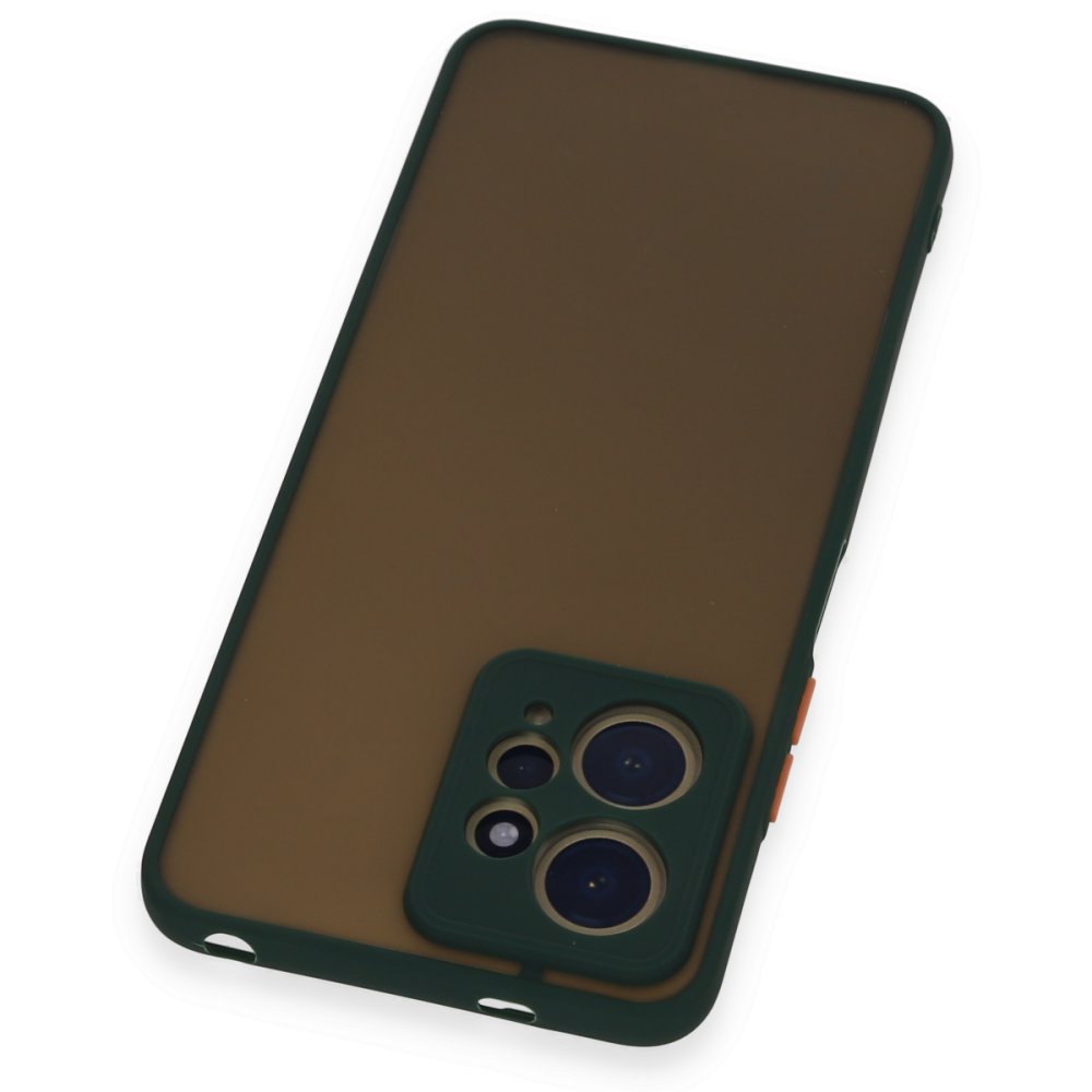 Redmi Note 12 4G Kılıf Montreal Silikon Kapak - Yeşil