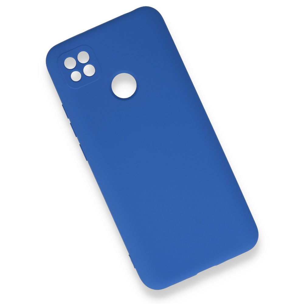 Redmi 9C Kılıf Nano içi Kadife Silikon - Mavi