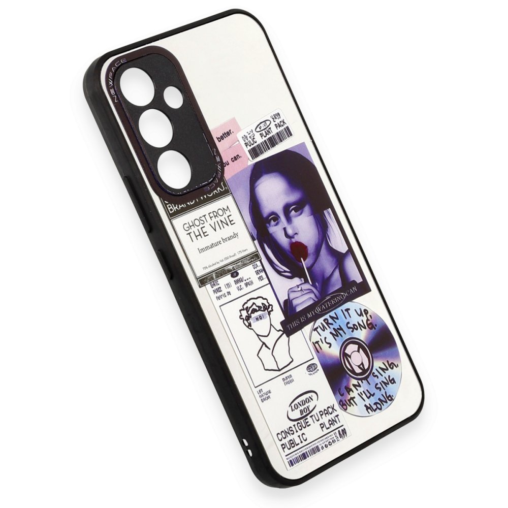  Samsung Galaxy A34 5G Kılıf Mirror Desenli Kapak - Mirror - 2