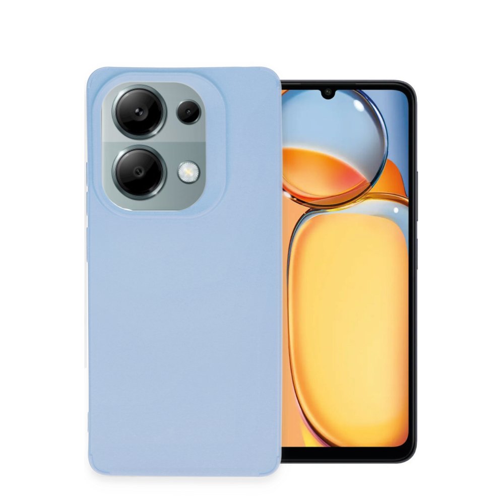 Redmi Note 13 4G Kılıf Petro Silikon - Mavi
