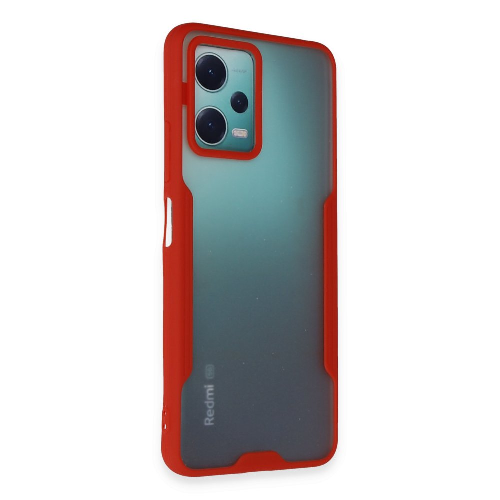 Xiaomi Poco X5 5G Kılıf Platin Silikon - Kırmızı Xiaomi Poco X5 5G Kılıf Platin Silikon - Kırmızı