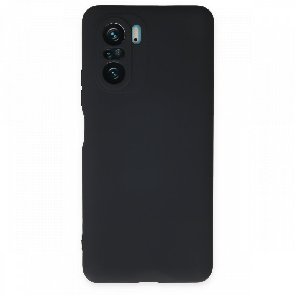 Redmi K40 Kılıf Nano içi Kadife Silikon - Lacivert