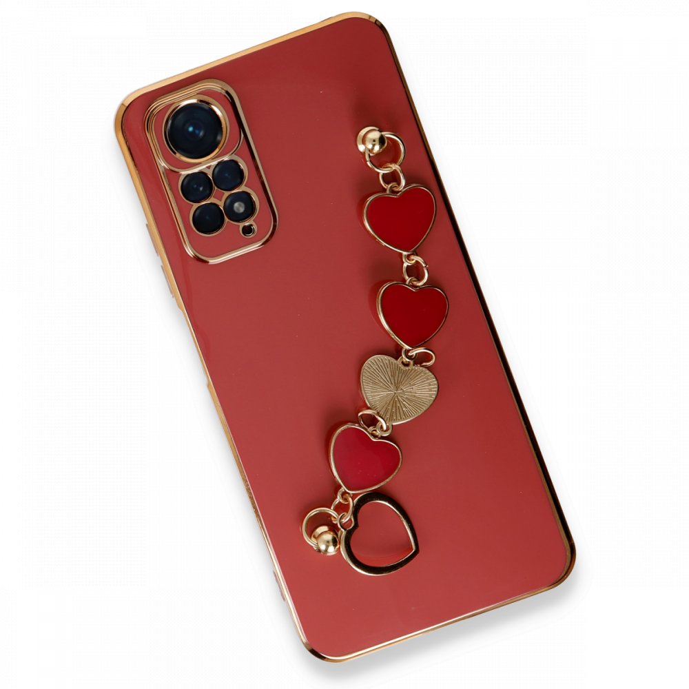 Redmi Note 11S Kılıf Esila Silikon - Kırmızı Redmi Note 11S Kılıf Esila Silikon - Kırmızı