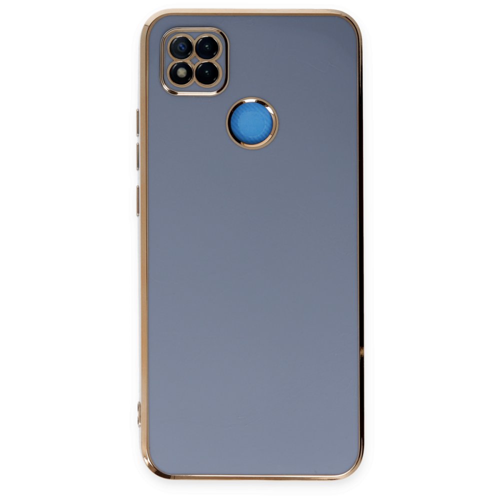 Redmi 9C Kılıf Volet Silikon - Mavi Redmi 9C Kılıf Volet Silikon - Mavi