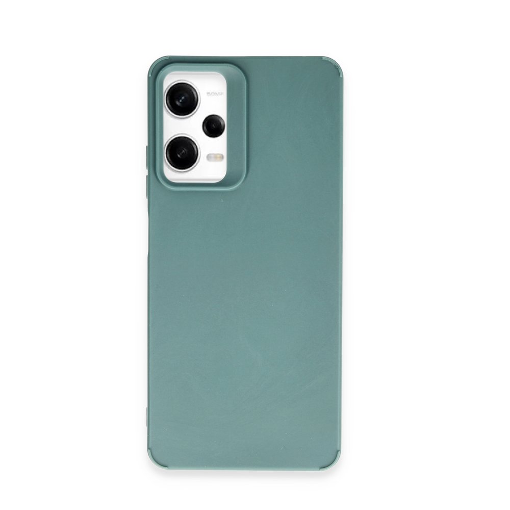 Redmi Note 12 Pro 4G Kılıf Petro Silikon - Koyu Yeşil