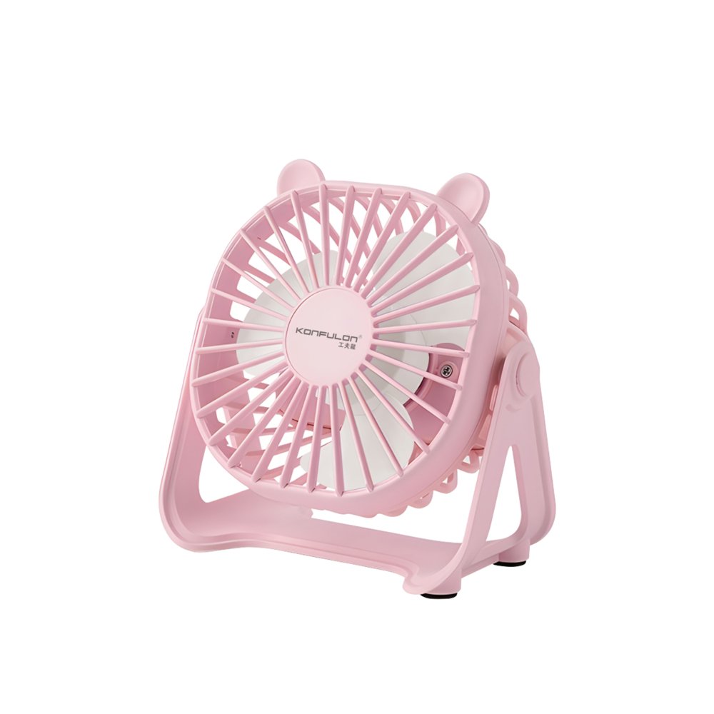 Konfulon FS23 Masaüstü Soğutma Fanı - Pembe