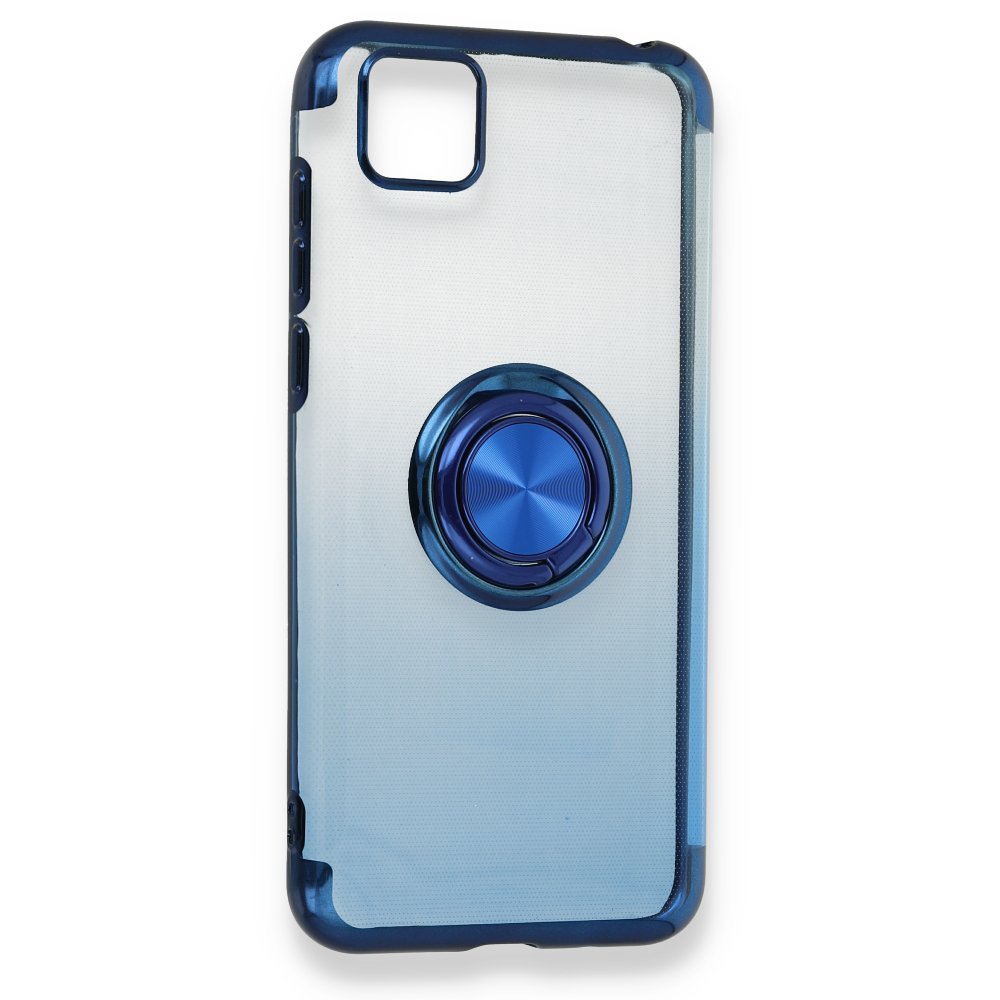Huawei Y5P Kılıf Marvel Yüzüklü Silikon - Mavi  Huawei Y5P Kılıf Marvel Yüzüklü Silikon - Mavi