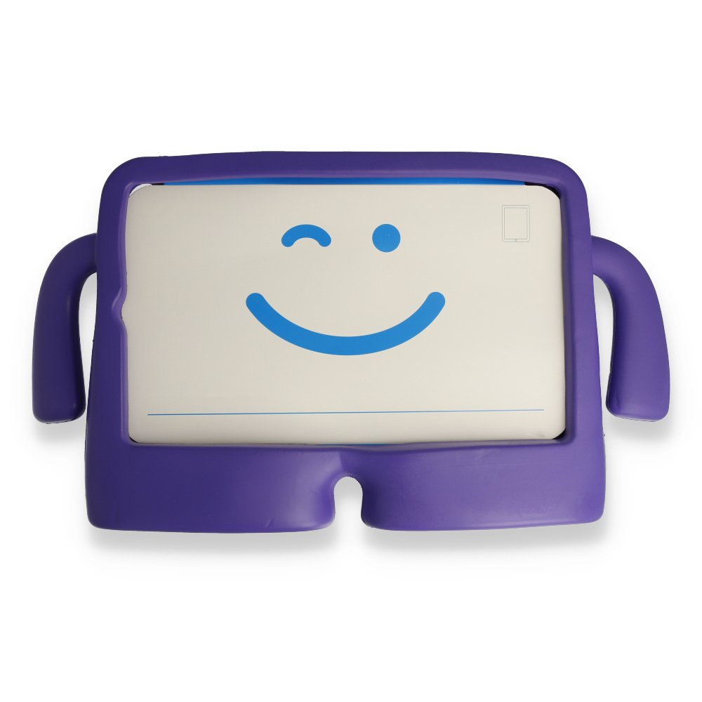 iPad Mini 1 Kılıf Karakter Tablet Silikon - Mor iPad Mini 1 Kılıf Karakter Tablet Silikon - Mor