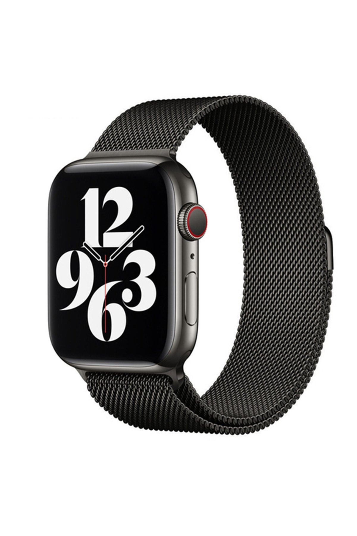  Apple Watch 40mm Metal Mıknatıslı Kordon - Siyah