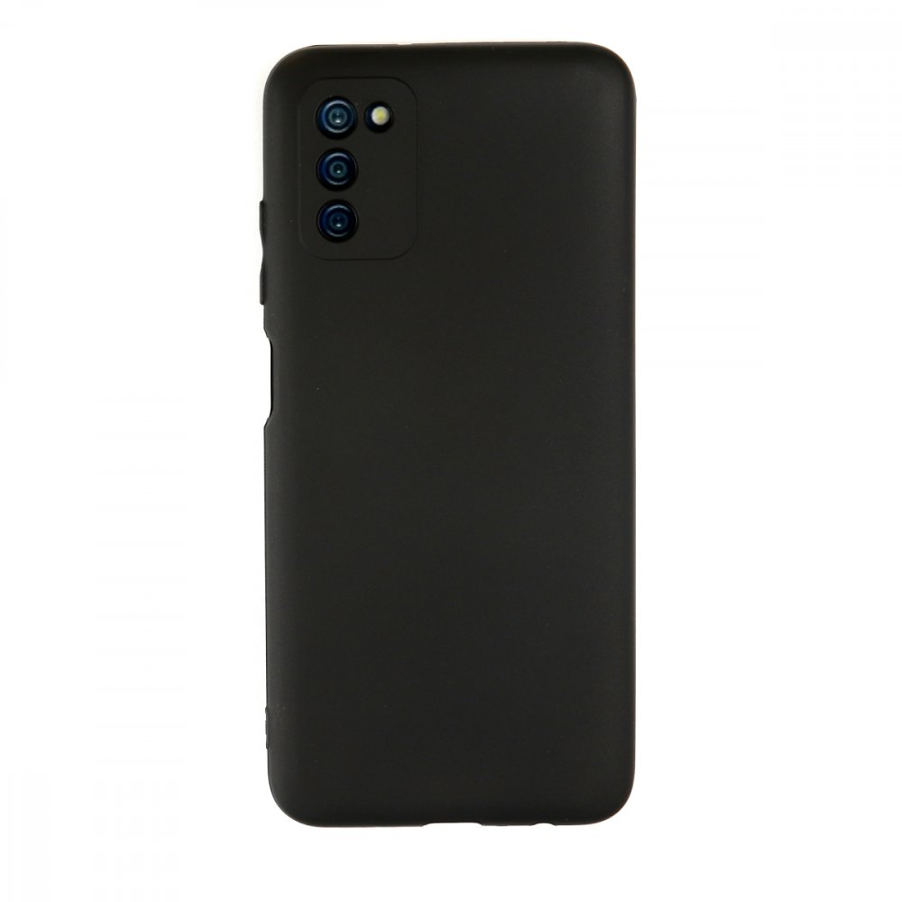  Samsung Galaxy A03S Kılıf First Silikon - Siyah